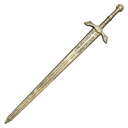 Munetoshi 41” Banished Knight Great Sword Elden Medieval Fantasy Video Game Cosplay Prop Yellow