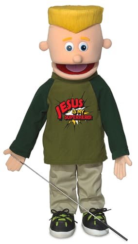 Marionnette Jesus Is My Superhero pour capter l'attention des enfants