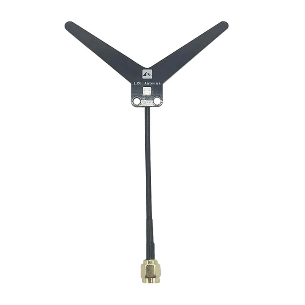 FEICHAO 1·2G Antenna Y-Type SMA RPSMA Antenna for RC Long Range Drone Quadcopter (Black,SMA)