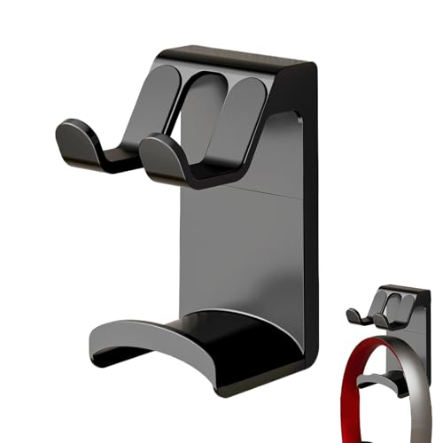 Gancho para auriculares, autoadhesivo, sin taladro, colgador de montaje en pared - Soporte para controlador de juegos | E Hanger Un soporte de pared compacto que FloorMen Mujer Escritorio juvenil Sala