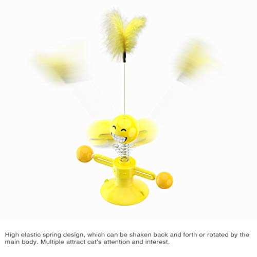 Brinquedo de gato moinho de vento,Brinquedo de gato de moinho de vento Plataforma giratória Brinqued
