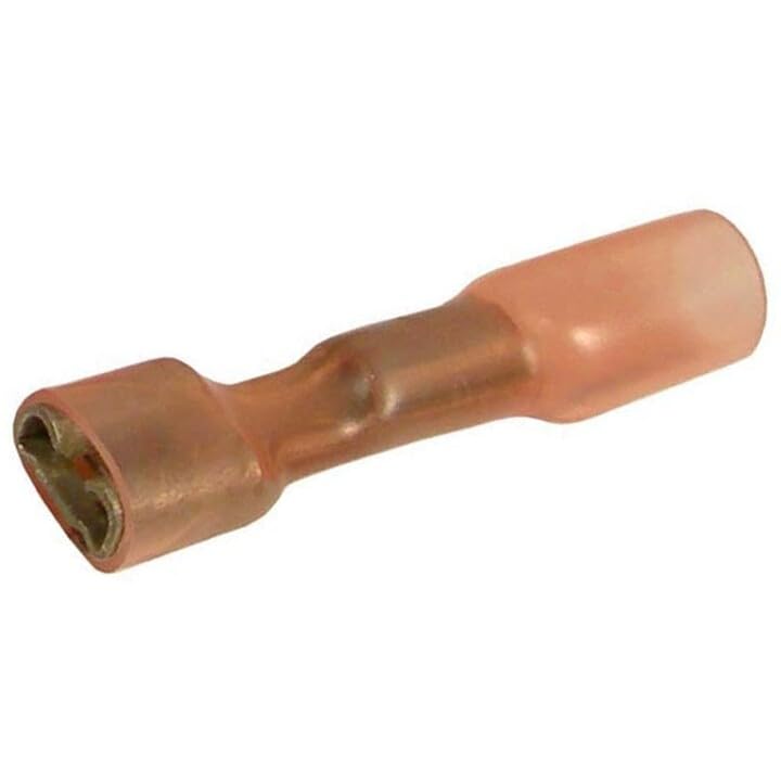 Pico 2818G 22-16 AWG Electrical Wiring Solder Seal Heat Shrink 0.250" Tab Female Quick Connects 25 per Package