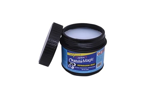 Image of 100% Pure White Petroleum Jelly IP - 15 Kgs. No Smell, pH 5.5, No skin allergy, Expiry 5 years. - Unscented, Money Saving Bulk Pack for making Cosmetics (Brillantine, Pomade), Pharma (Vaporub, Ointments). Does not melt on storage in summer for Melting Point 45 deg C. Shelf Life 5 years. PRICE REDUCED. (See 2 Videos)