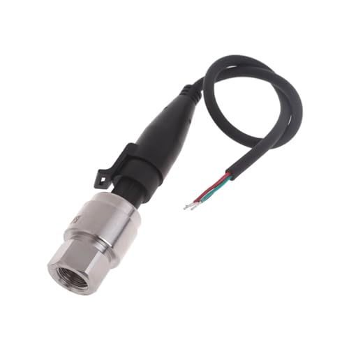 Pressure Transducer 1/4NPT Thread Stainless Steel Pressure Transducer SenderSensor for OilFuel Water sensor(0 to 1000PSI)