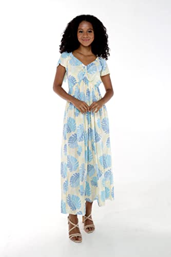 Image of Hawaii Hangover Family Matching Hawaiian Clothes, Pacific Palm Cream | Family matching Hawaiian outfits, Pacific Palm Cream, lightweight rayon, machine washable, tropical leaf print, luaus
