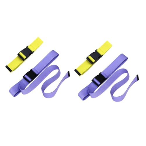 4pcs Adjustable Unisex Canvas Belt Lightweight Plastic Buckle Waist Belt for Men and Women Breathable Material Matching Random