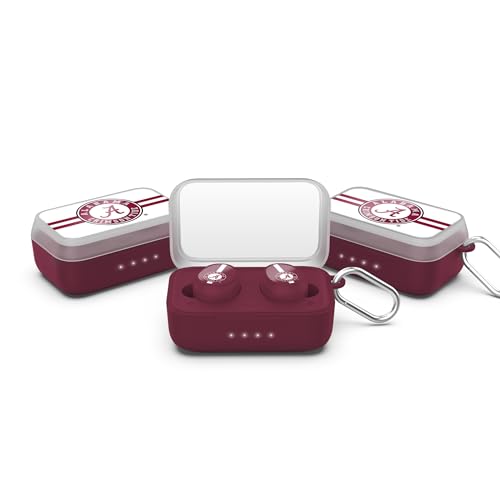 Image of SOAR NCAA Wireless Sport Earbuds: Comfortable Fit & Convenient Charging