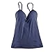 Sharplace Top de Mujer Correa Ajustable con Sujetador Incorporada Sin Mangas -...