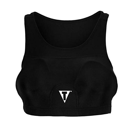 Title Boxing Advanced Chest Guard/Compress Bra 2.0, Black, Large