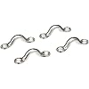 Seachoice Multi-Purpose Forged Stainless Steel 3/8 in. Eye Straps, Set of 4