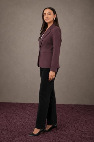 Image of SaintX Women's Premium Formal Blazer | Fully Lined | Regular Fit | 4-Way Stretchable Ultra-Light Fabric | Fashion-Forward | Office /Meetings (WB01)