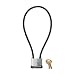 Master Lock Gun Lock, Laminated Steel Padlock with Braided Steel Cable, 1-1/8 in. Wide, 107DSPT