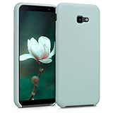 kwmobile Case Compatible with Samsung Galaxy J4+ / J4 Plus DUOS Case - TPU Silicone Phone Cover with Soft Finish - Mint Matte