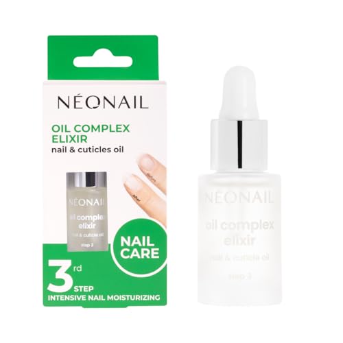 NEONAIL Oil Complex Elixir Nail & Cuticle Oil - Aceite Cutículas Uñas - Elixir para Cutículas y Uñas - 6,5ml