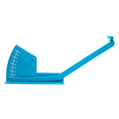 Xhziy Mower Deck Leveling Gauge Blue Blade Height Tool