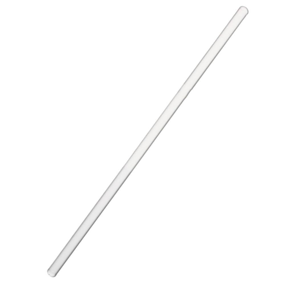 Glasstäbe, Rührstäbe, Rührstäbchen, Klarer, wiederverwendbarer Rührstab aus Borosilikatglas, 4–8 mm x 100–400 mm(8x400mm)
