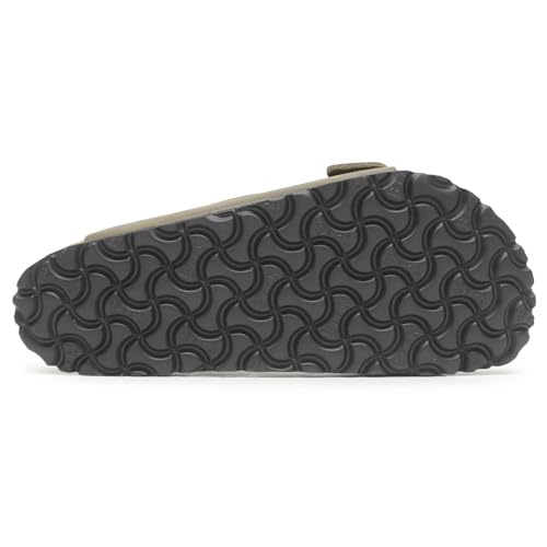 Image of Birkenstock Arizona Soft Footbed - Leather (Unisex) Khaki Oiled Leather EU 38 (US Women's 7-7.5) Regular