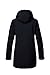 killtec Damen Softshell Parka/Softshelljacke mit abzippbarer Kapuze KOW 95 WMN SFTSHLL PRK, schwarz, 38, 41803-000