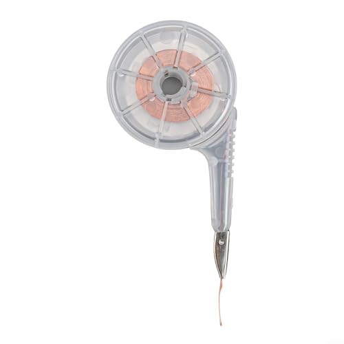 Solaughguy Rollo trenzado desoldador, cinta de malla de cobre para desoldar, opciones de ancho de 2,0 mm/2,5 mm/3,5 mm/4,0 mm, compatible con soldadura (2,0 mm)