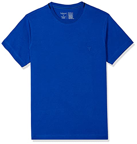 Image of Van Heusen Men Athleisure Regular Fit T-Shirt - Cotton Rich - Smart Tech, Easy Stain Release, Anti Stat, Ultra Soft, Moisture Wicking