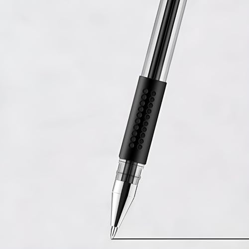 Bolígrafo de tinta gel negro punta fina 0.35 mm miniatura 6