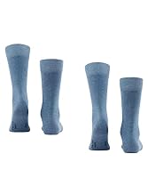 FALKE Happy 2-Pack Socken light denim (6660), 39-42 – Ansicht 2