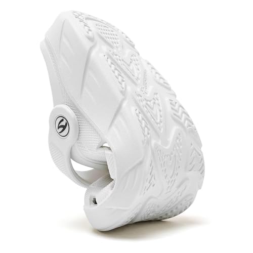 HOBIBEAR Kids Garden Clog White — view 6