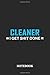 Produktbild Cleaner I Get Shit Done Notebook: 6x9 inches - 110 blank numbered pages  Perfect Office Job Utility  Gift, Present Idea
