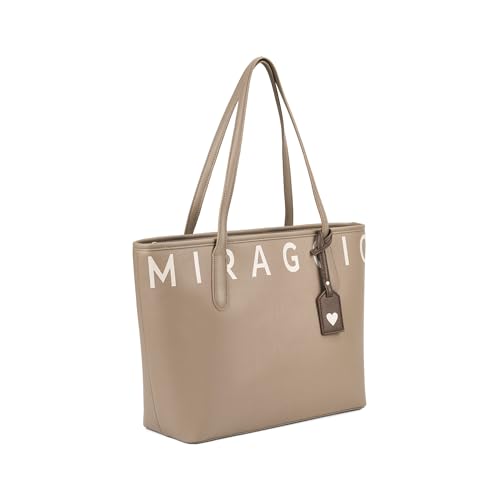 Image of Miraggio Akiva 13 Inch Laptop Tote Bag For Women Office Use | Office Tote Bag With Padded Laptop Sleeve And Zipper Closure | Stylish Totes