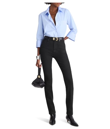 Madewell New Pencil in Black Frost miniatura 1
