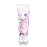 Durex Naturals Lenitivo, Lubrificante Sessuale Intimo, Gel per Rapporti Intimi e Secchezza Vaginale, 100% Ingredienti di Origine Naturale, Con Aloe Vera, 100 ml
