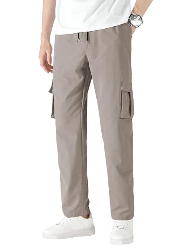 Image of TAGDO Men Flap Pocket Drawstring Waist Trousers (2030)
