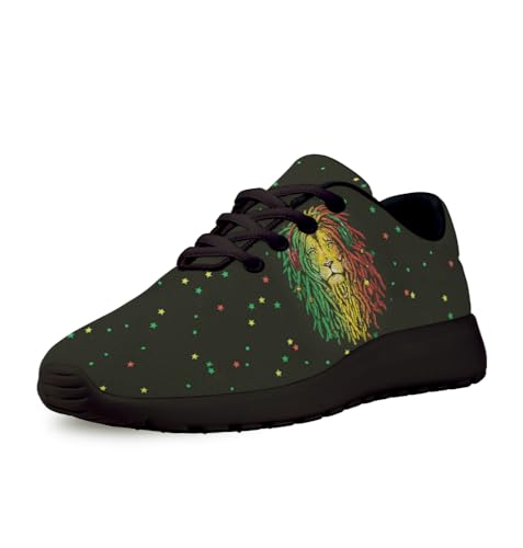Sonzj-II Rasta Shoes Men Women Running Shoes Non Slip Fashion Walking Sneakers