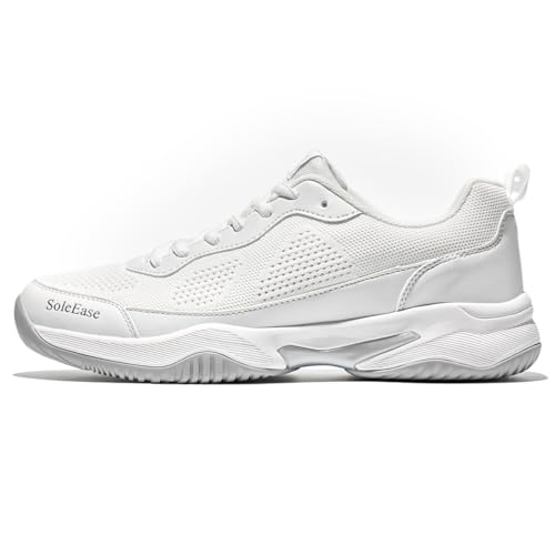 SoleEase Men's Tennis Shoes, Lightweight Breathable Non-Slip...