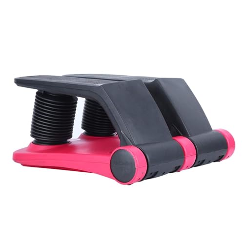 Air Stepper Climber - Máquina de ejercicio portátil con bandas ajustables de fitness, 5 niveles de intensidad para entrenamiento cardiovascular