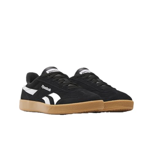 Reebok Unisex Smash Edge Sneaker, Black/White/Gum, 14.5 Women/13 Men2