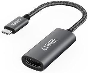 Anker USB C to HDMI Adapter (4K@60Hz), 310 USB-C Adapter (4K HDMI), Aluminum, Portable, for MacBook Pro, Air, iPad Pro, Pixelbook, XPS, Galaxy, and More