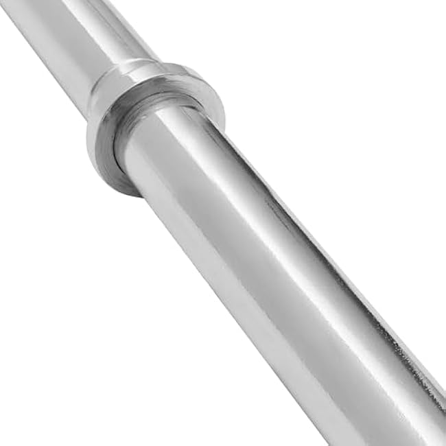 Philosophy Gym 1 Standard Weightlifting Barbell - Straight Bar with Smooth Sleeves