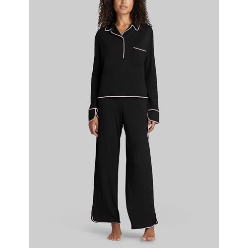 Tommy John Women's Long Sleeve Sleep Top and Pant Set3