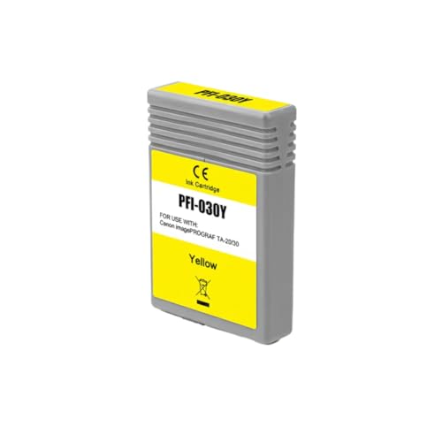 Cartouche encre pigmentée TA-20 jaune compatible ImagePROGRAF TM-240 puce stable