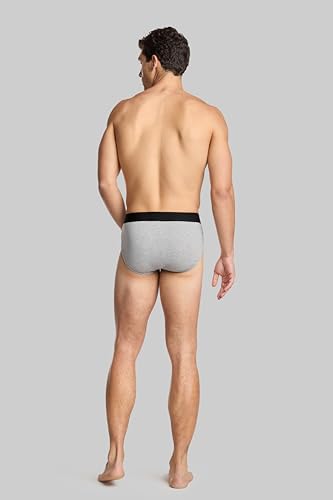 Men's Briefs, 6 Pack, Assorted Colors, Elastic Waistband4
