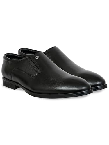 Image of Allen Cooper Genuine Premium Leather Luxury Business Formals Shoes for Men(8033|Black Size-6,7,8,9,10)