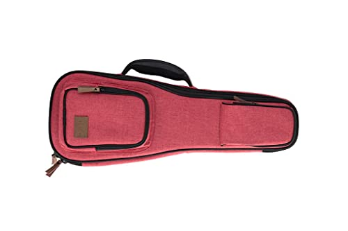 Kala DC-C-RD Sonoma Coast Concert Ukulele Soft Case - Russian River Red