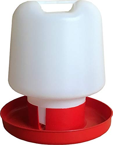 ARTEMA Bebedero plástico Resistente para Aves u Otros Animales (13L)
