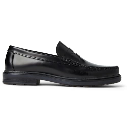 Bruno Magli Men's Mello Luxurious Italian Leather, Easy Slip On Shoes, Black2