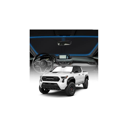 KUST Windshield Sun Shade for Toyota Tacoma Accessories 2016-2025 2026 2Dr 4Dr Pickup Truck, Custom...