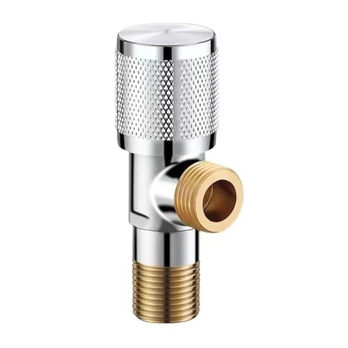 Válvula angular de latón G1/2 para regular la presión del agua en el lavabo 2