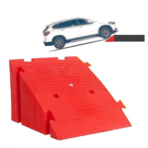 Rampa portátil de plástico altura 19 cm con diseño encajable