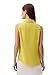 Calvin Klein Women's Crepe Sleeveless Button-Down Top