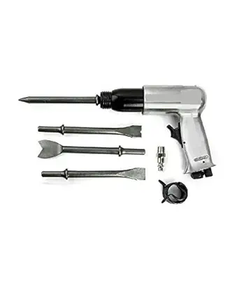 KROST TC779-200 Powerful 1/2 Inch Air Hammer Kit with 4 Pieces Free Chisel